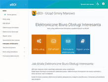 Tablet Screenshot of eboi.manowo.pl